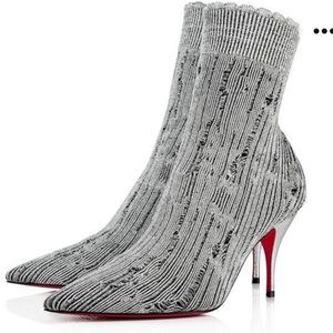Authentic Christian Louboutin Booties